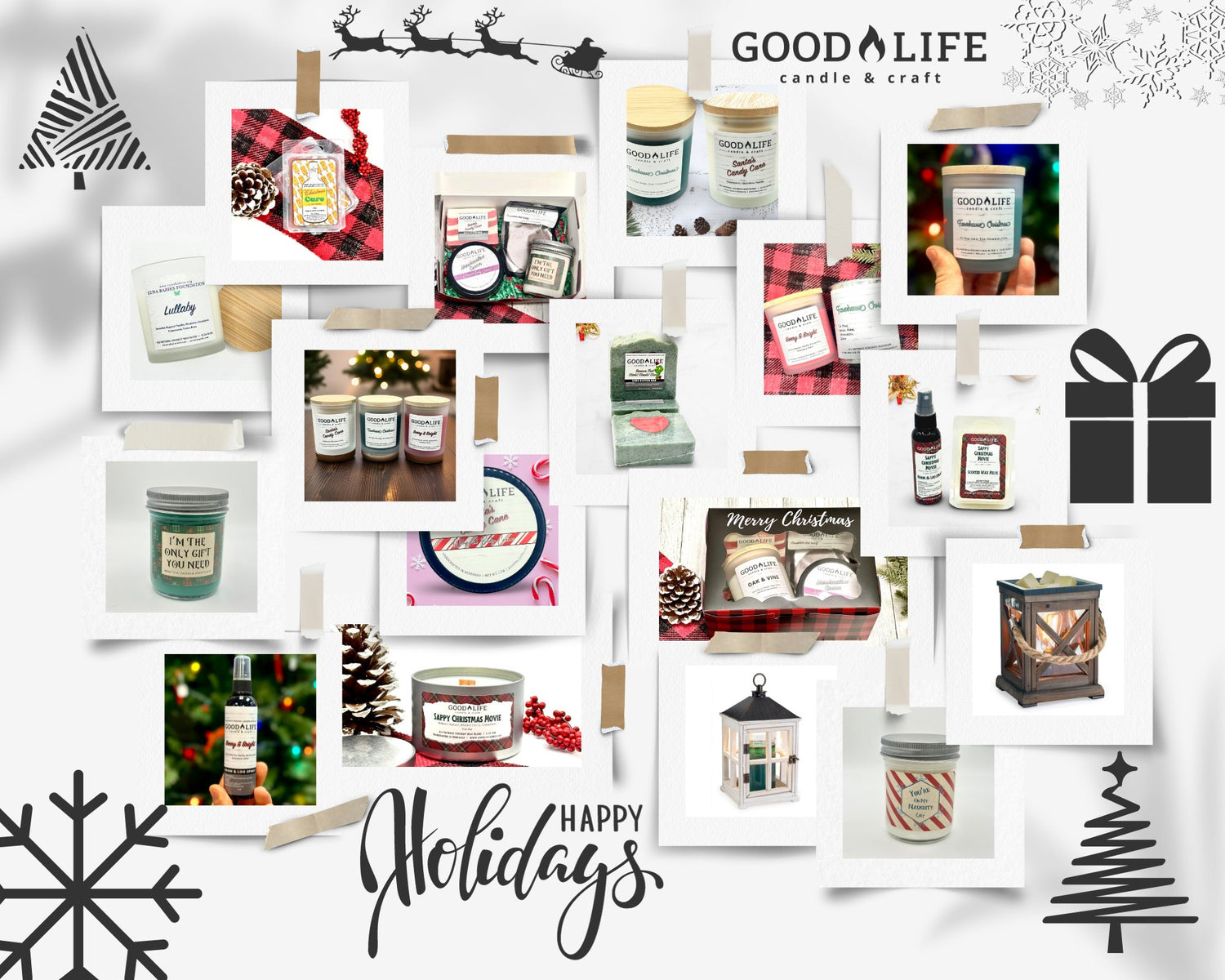 Holiday/Winter Collection | Good Life Candle & Craft