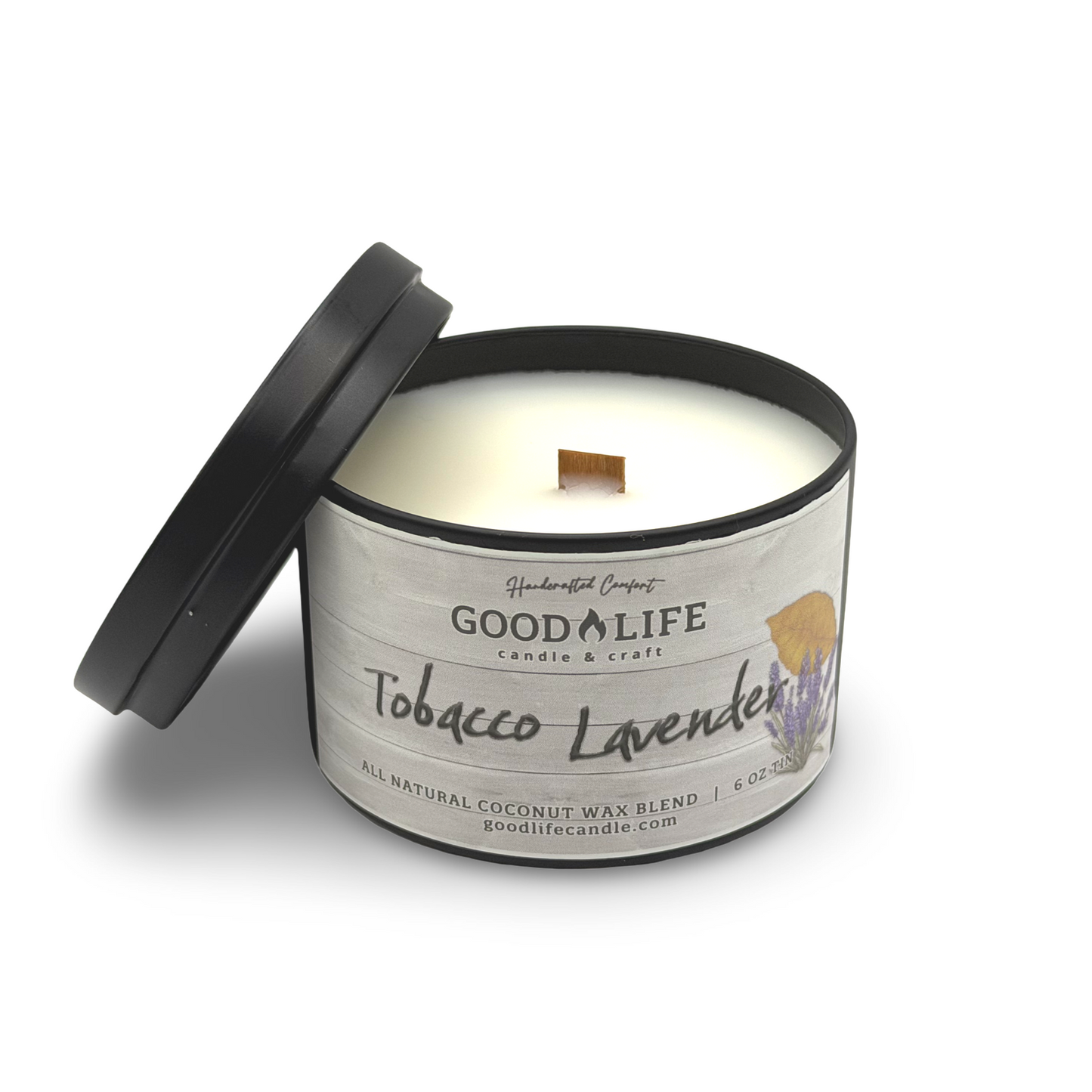 Tobacco Lavender Scented Candle