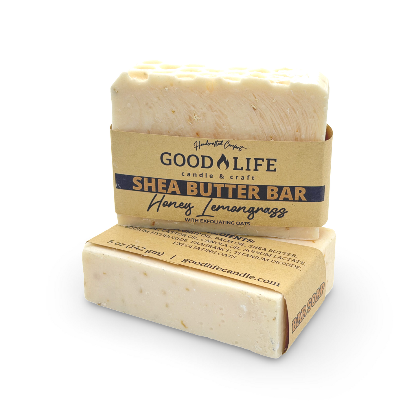 Honey Lemongrass with Exfoliating Oats Bar Soap