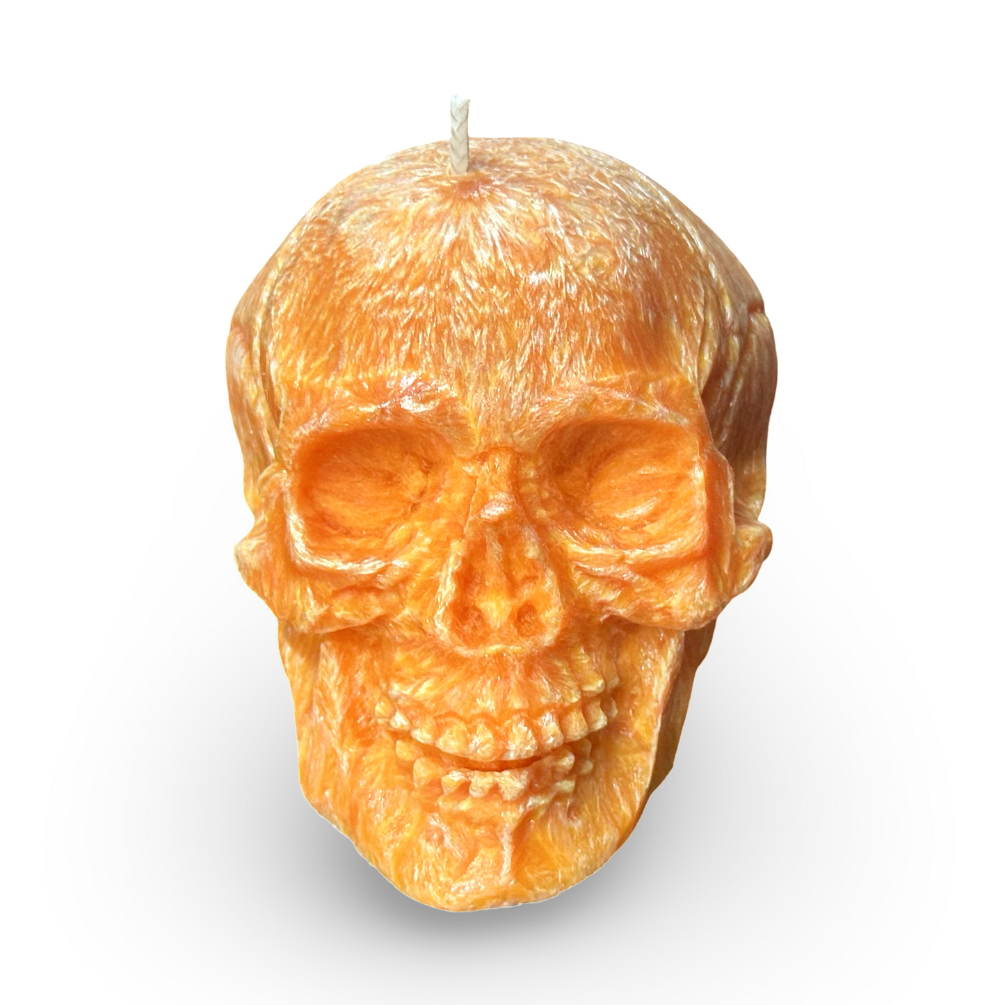 Spooky Skull Candle