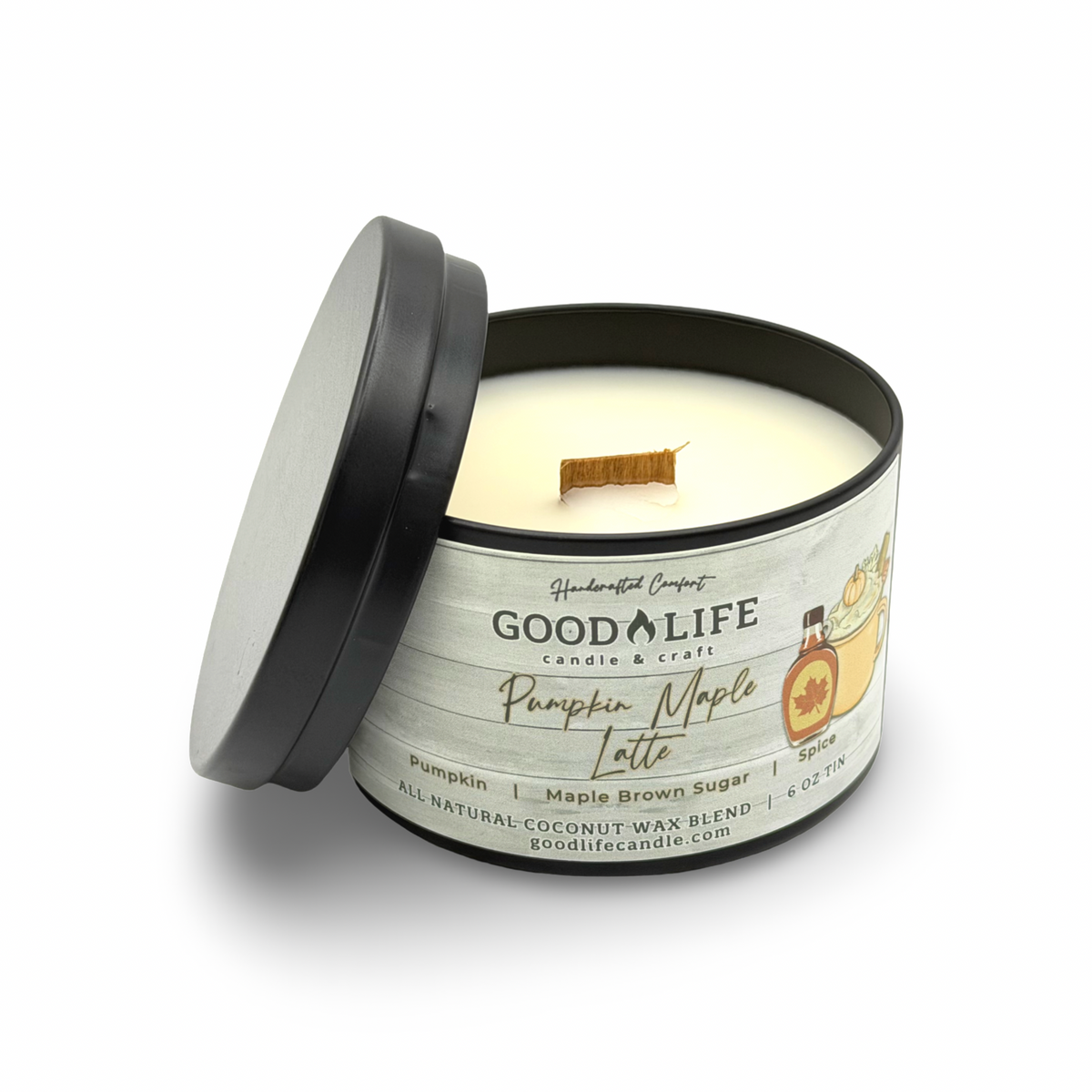 Pumpkin Maple Latte Scented Candle