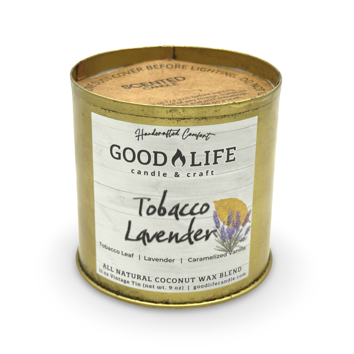Tobacco Lavender Scented Candle