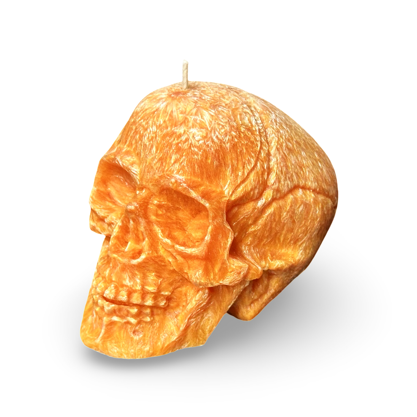 Spooky Skull Candle