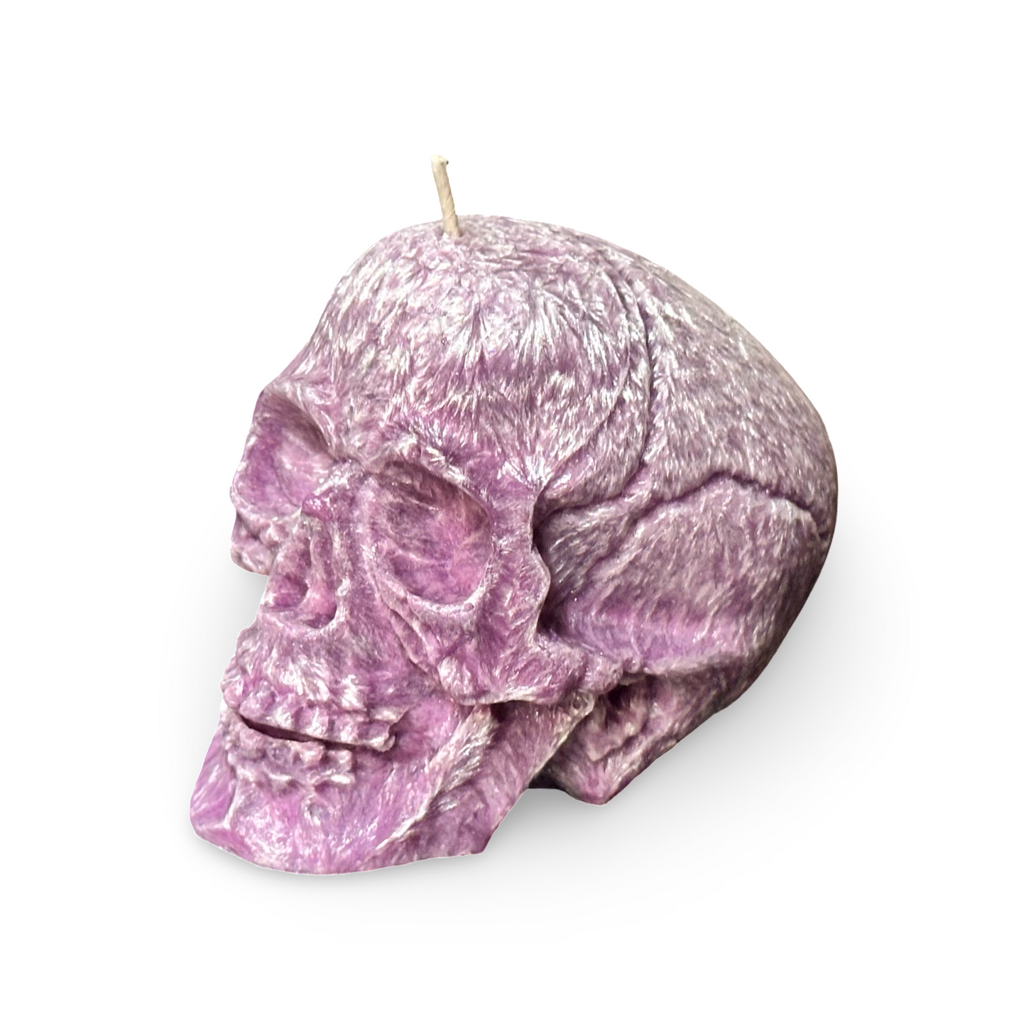 Spooky Skull Candle