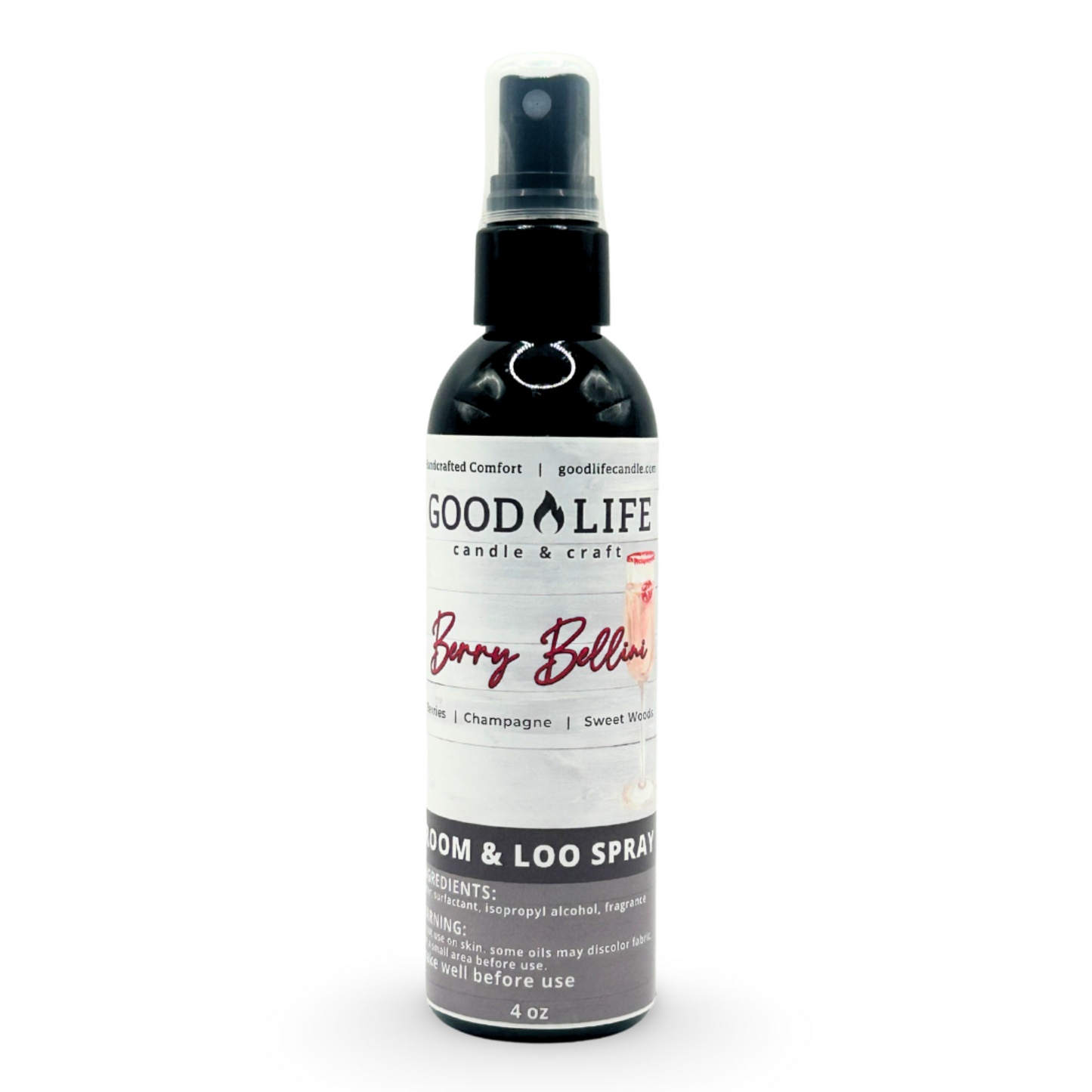 Berry Bellini Room & Loo Spray - 4 oz
