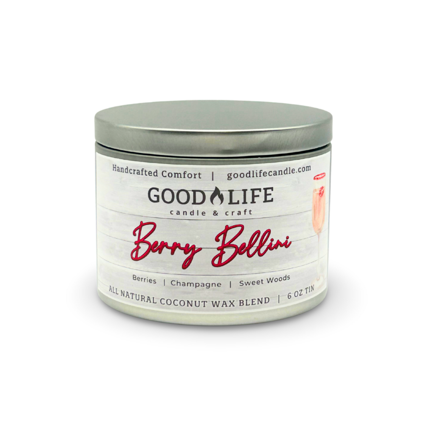 Berry Bellini Scented Candle