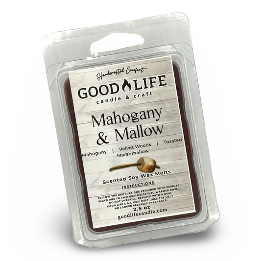 Mahogany & Mallow Scented Wax Melts