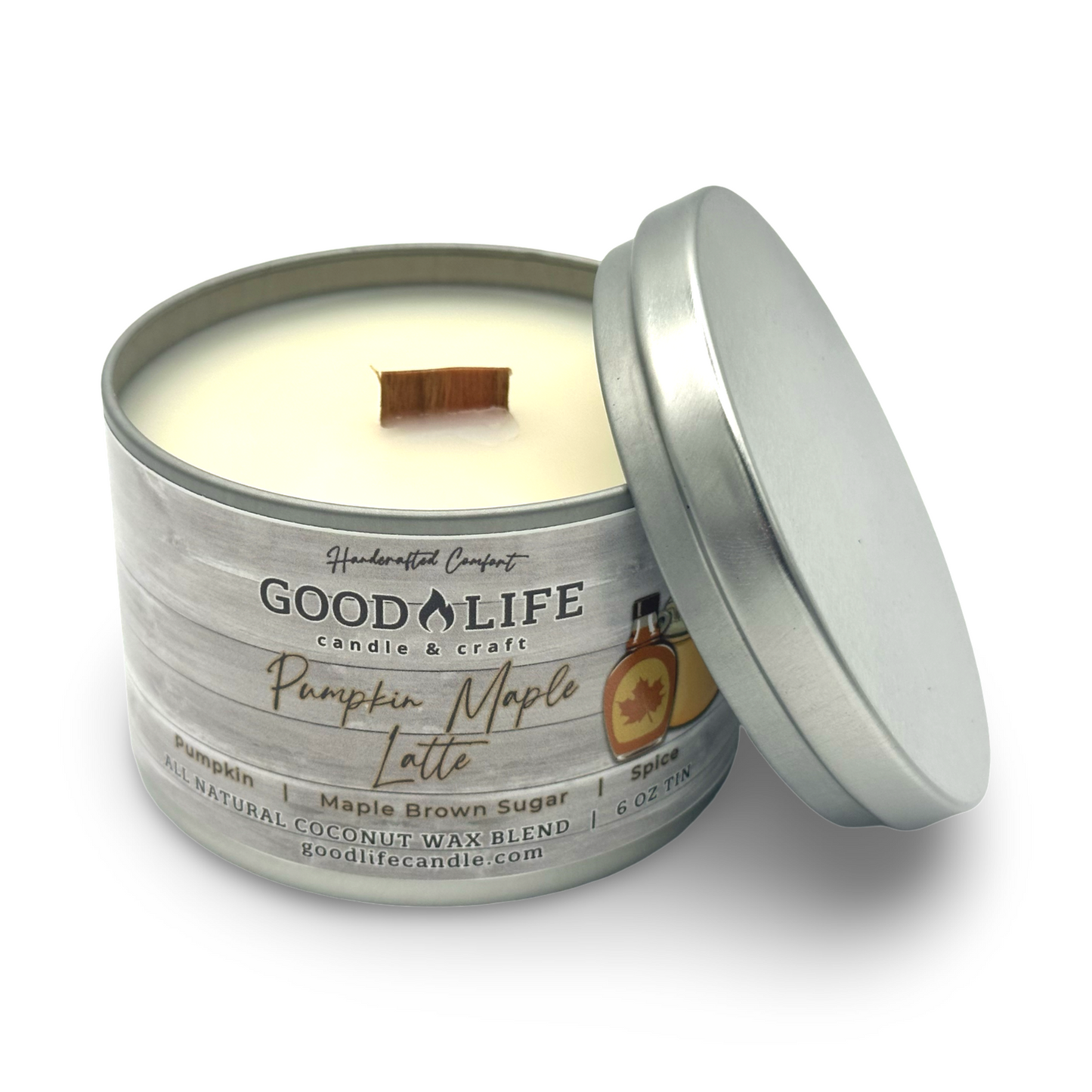 Pumpkin Maple Latte Scented Candle