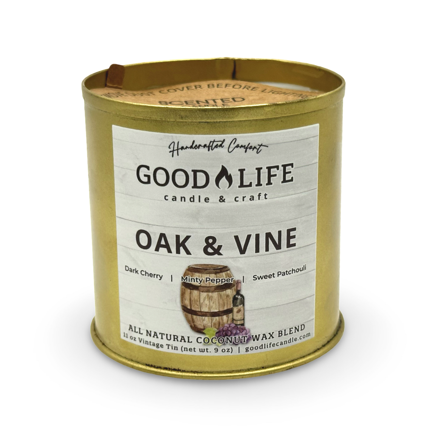 Oak & Vine Scented Candle