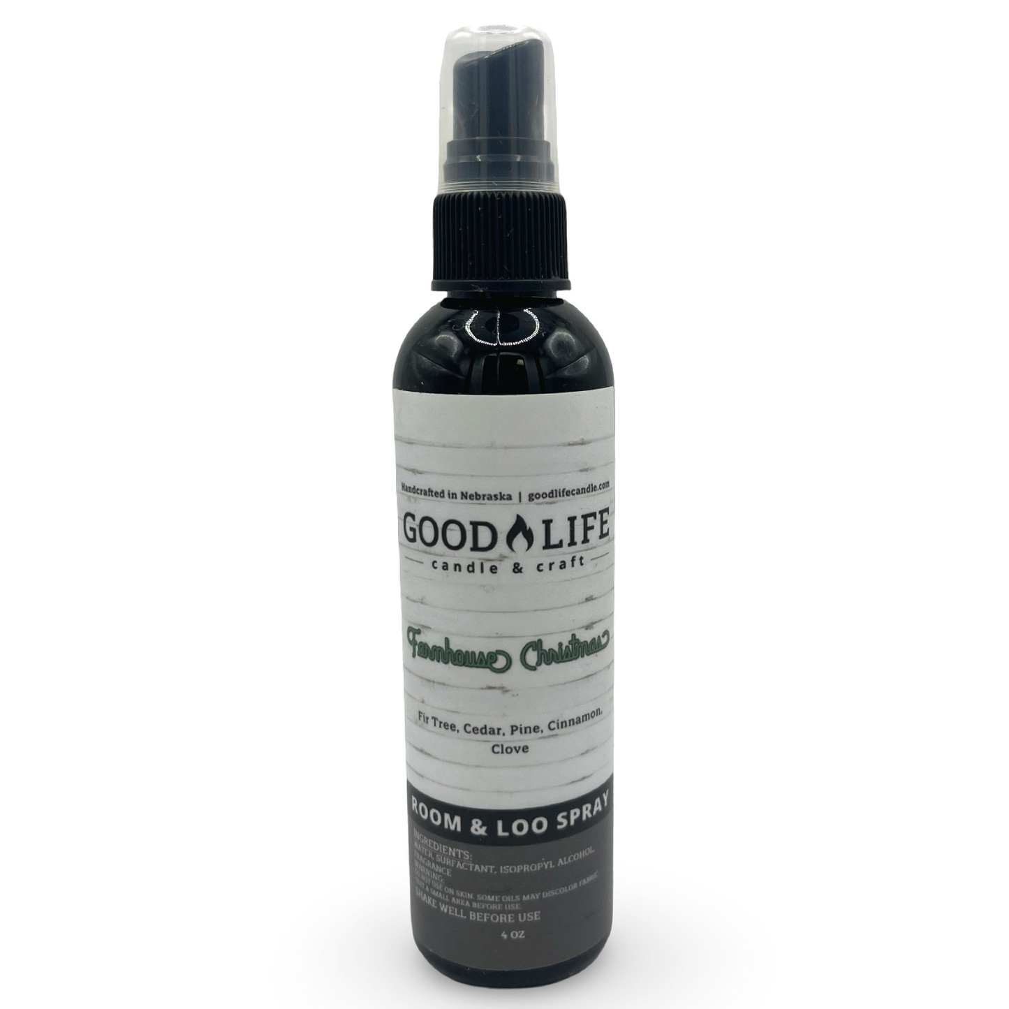 Farmhouse Christmas Room & Loo Spray - 4 oz