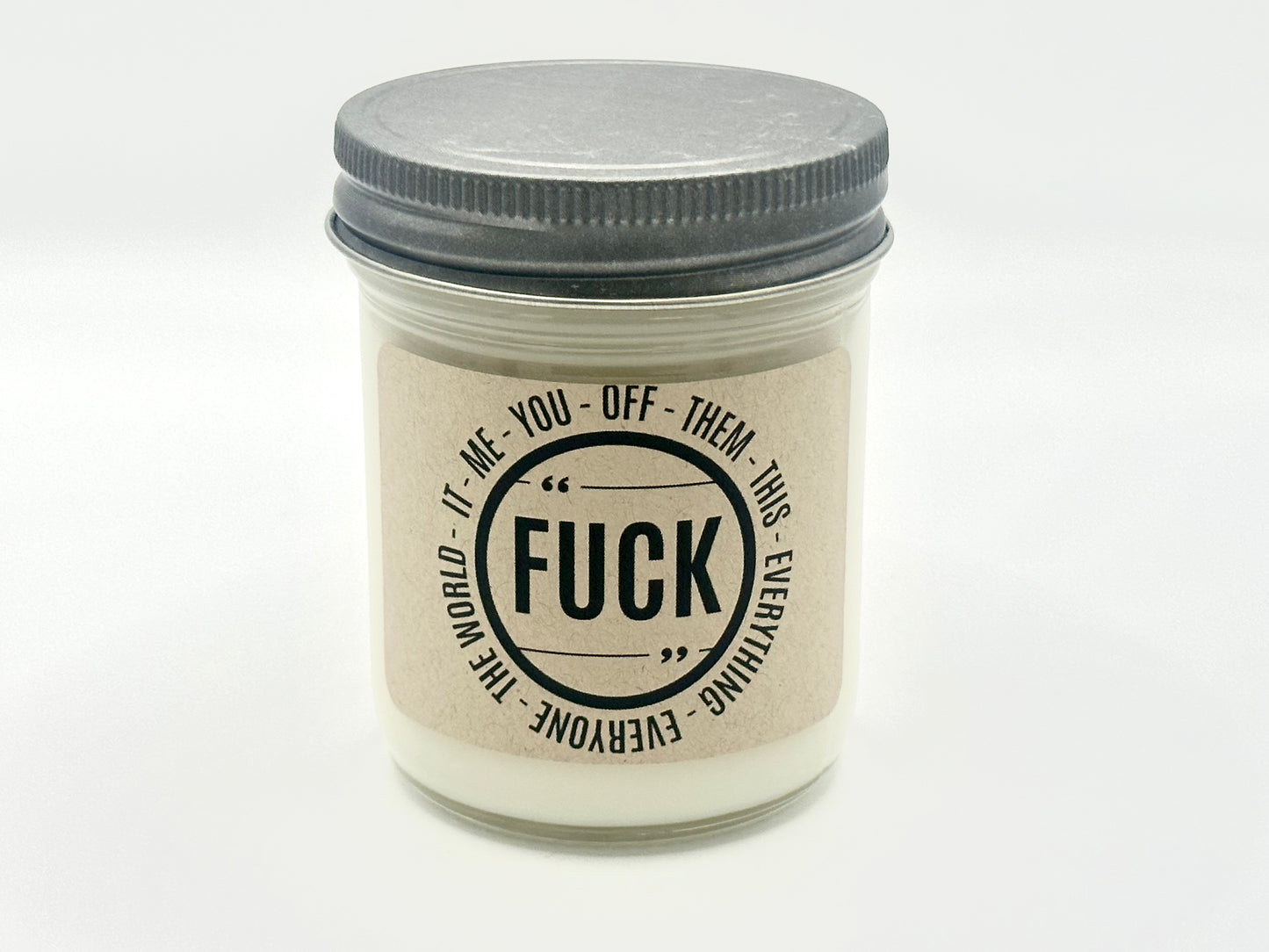 Funny & Sweary Label Candle Collection