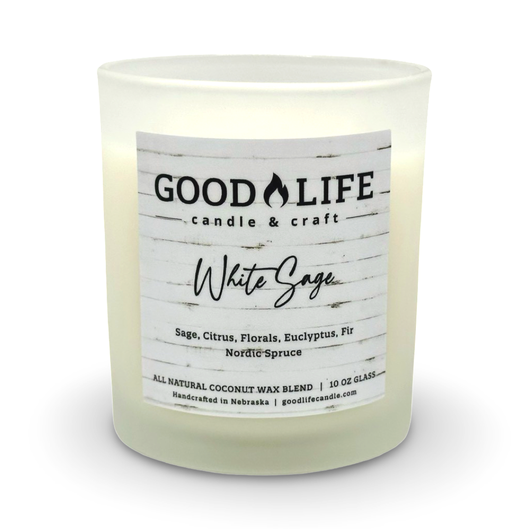 White Sage Scented Candle