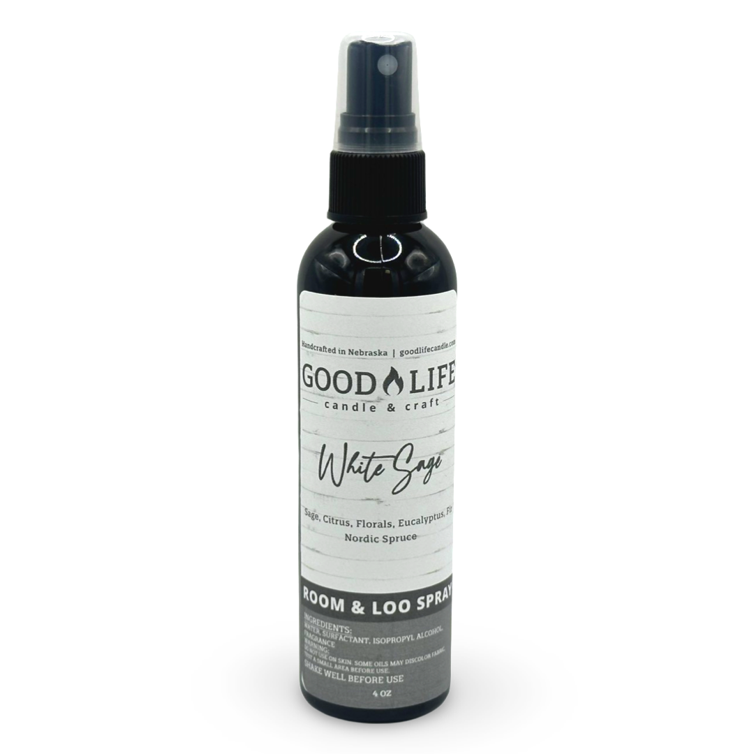 White Sage Room & Loo Spray - 4 oz