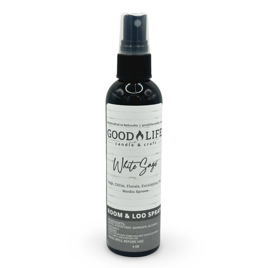 White Sage Room & Loo Spray - 4 oz