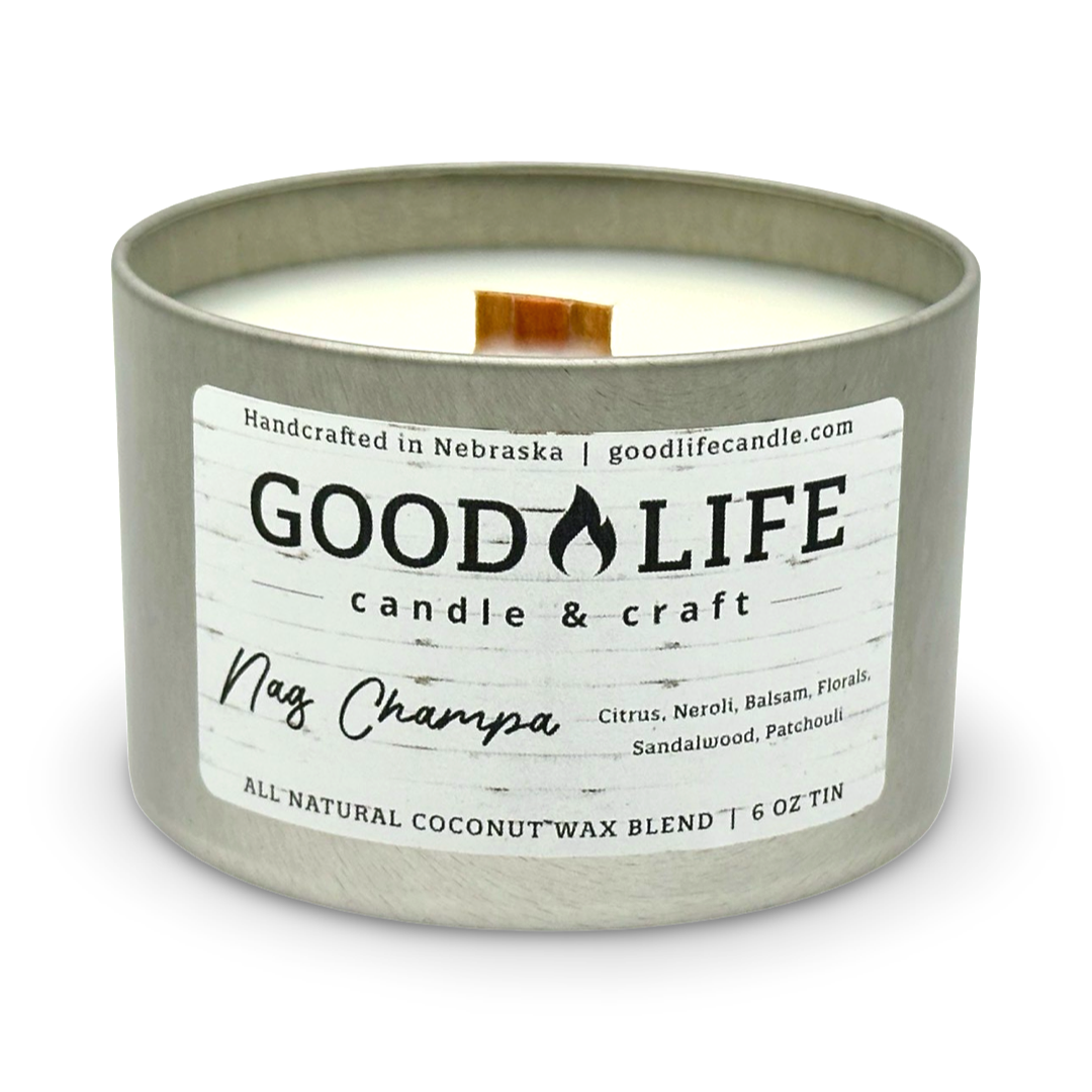 Nag Champa Scented Candle