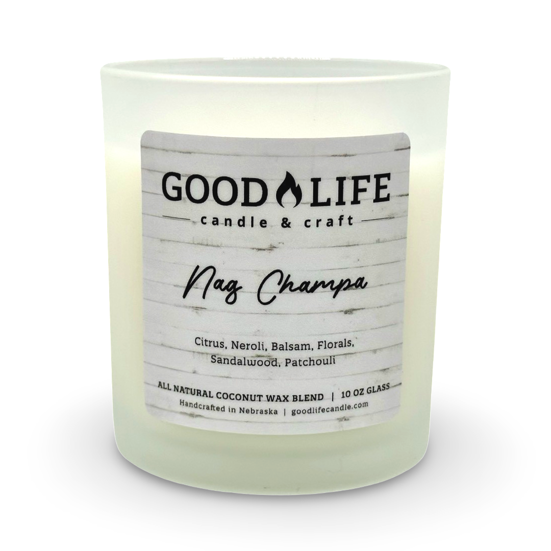 Nag Champa Scented Candle