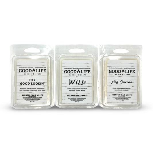 Pick 3 Rugged, Woodsy, and Adventure Collection Wax Melt Bundle