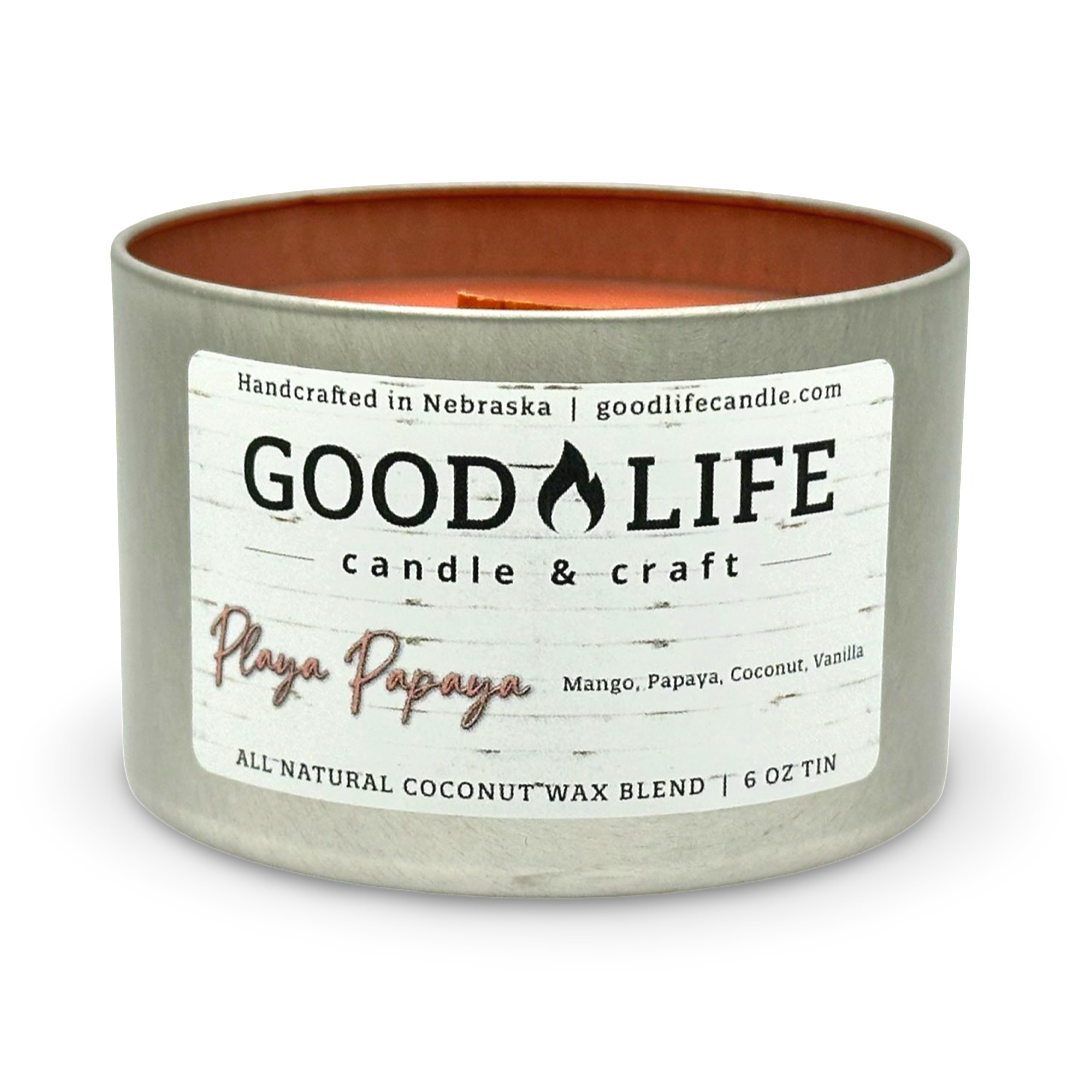 Playa Papaya Scented Candle
