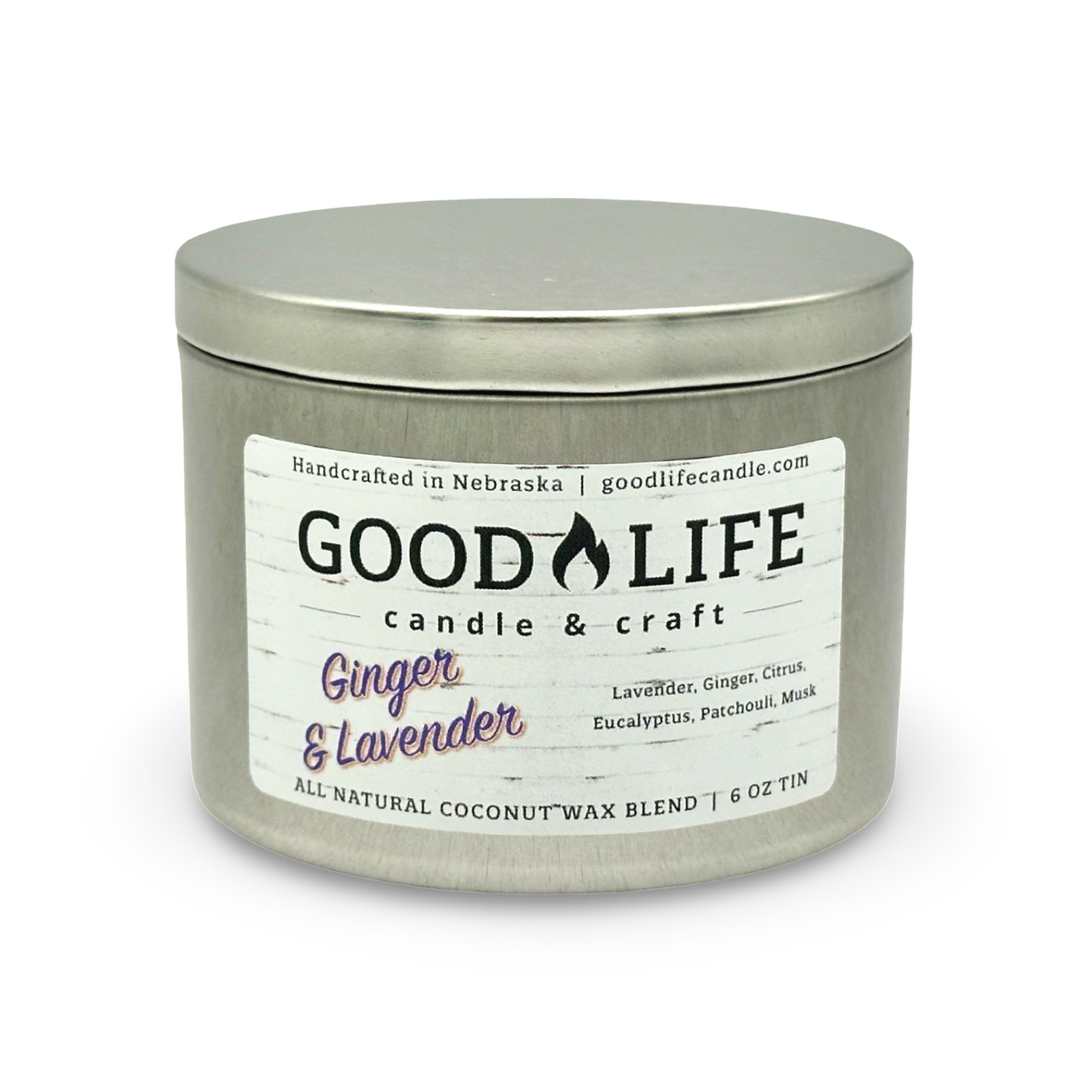 Ginger & Lavender Scented Candle