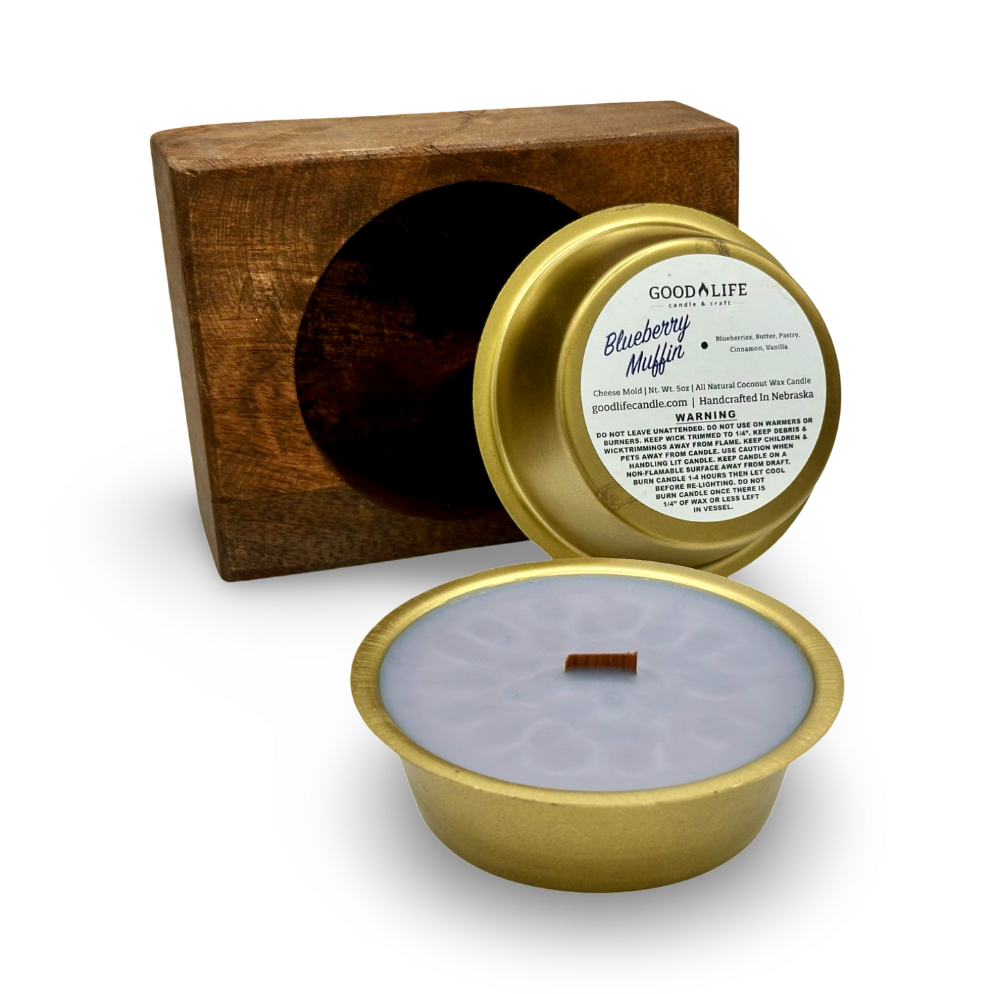 Blueberry Muffin Scented Candle