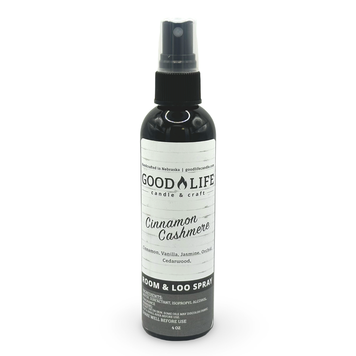 Cinnamon Cashmere Room & Loo Spray - 4 oz