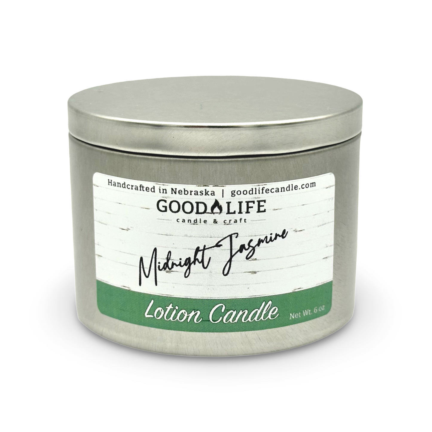 Midnight Jasmine Scented Lotion Candle