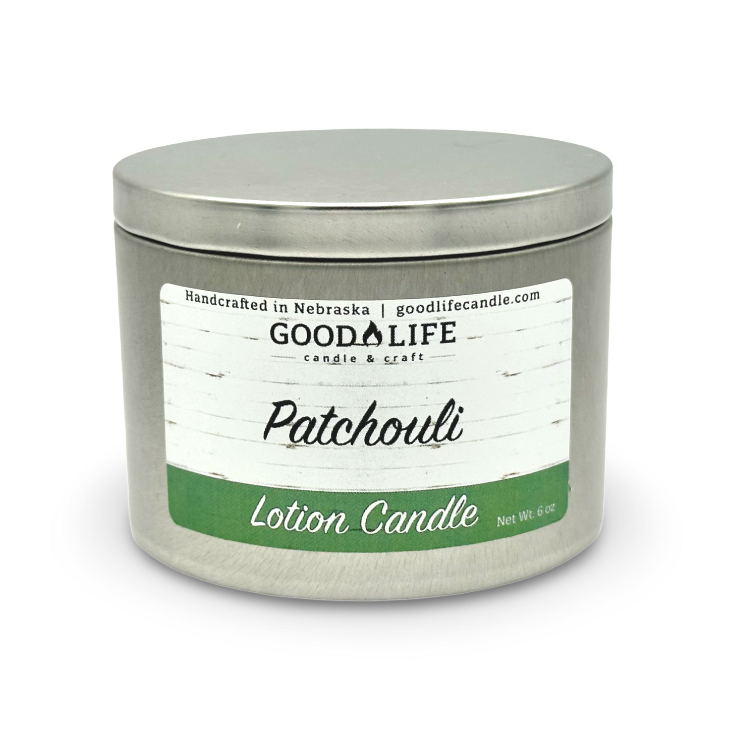 Patchouli Scented Lotion Candle