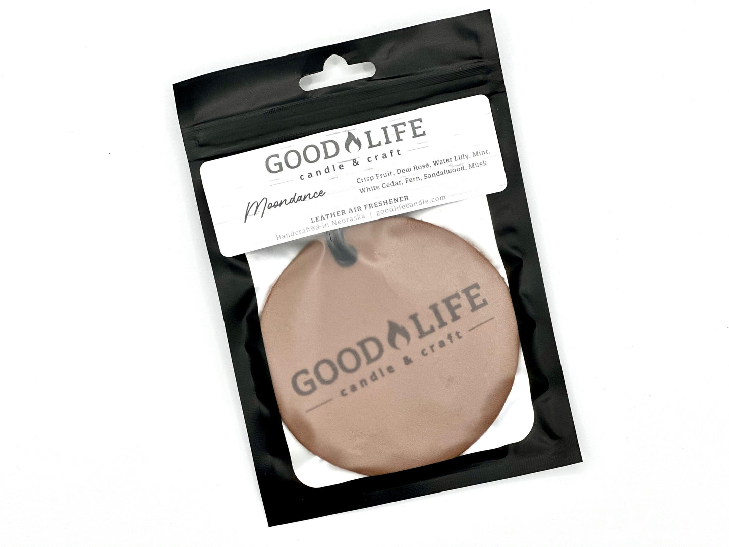 Moondance Leather Air Freshener