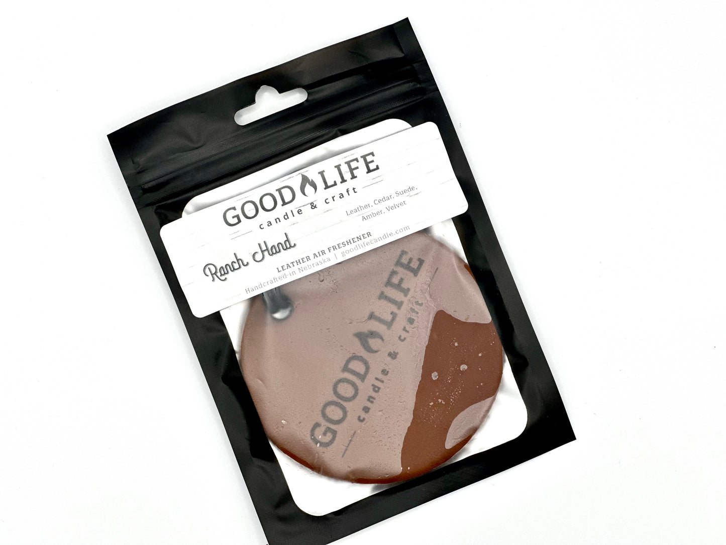 Ranch Hand Scented Leather Air Freshener