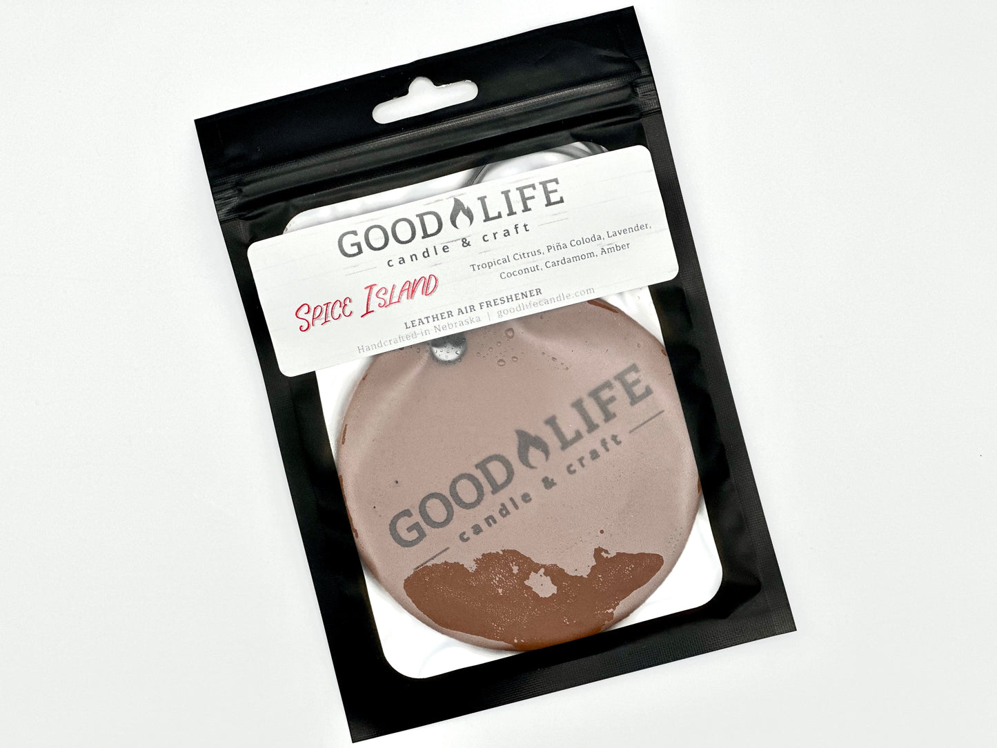 Spice Island Scented Leather Air Freshener