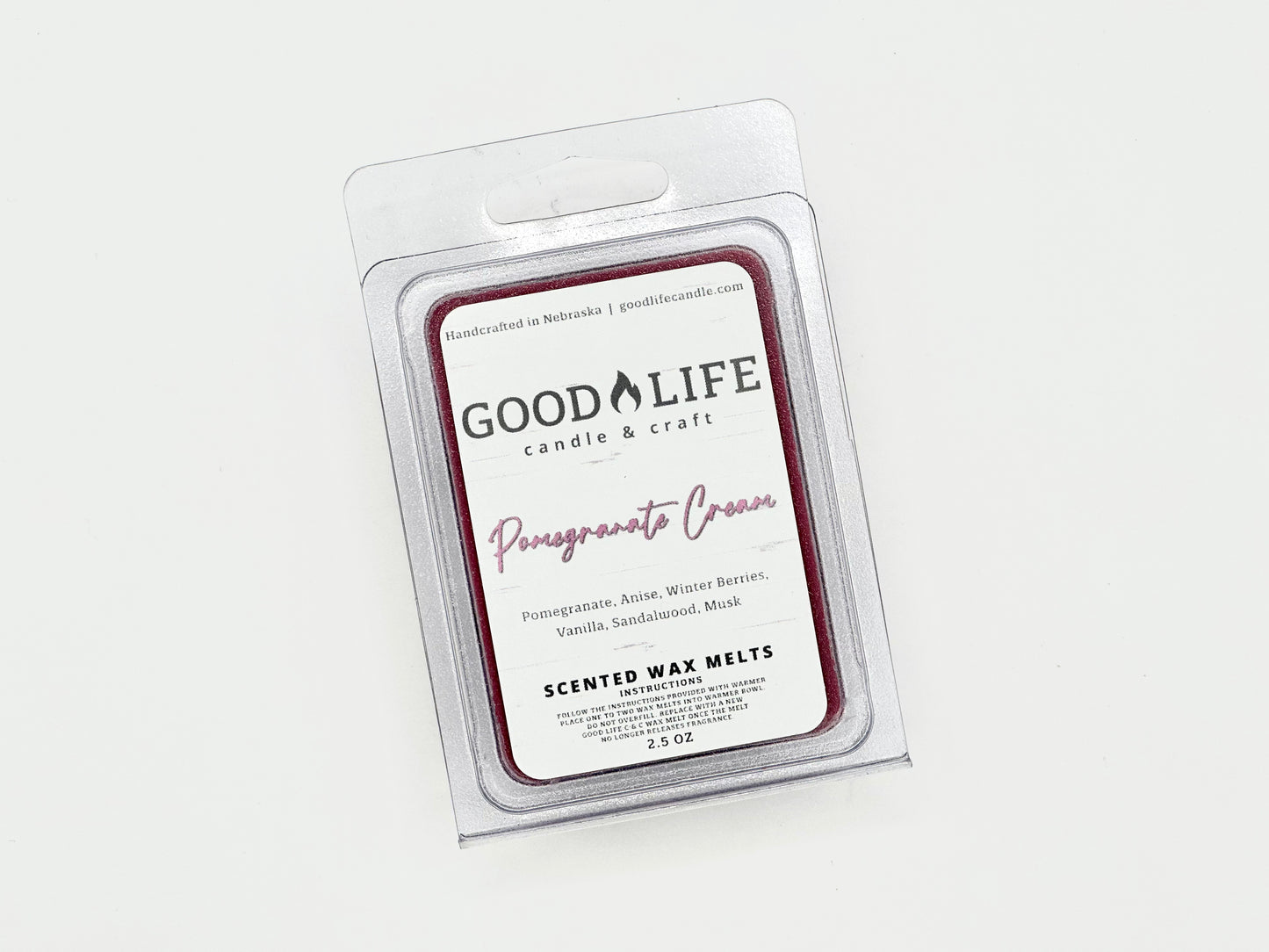 Pomegranate Cream Scented Wax Melts