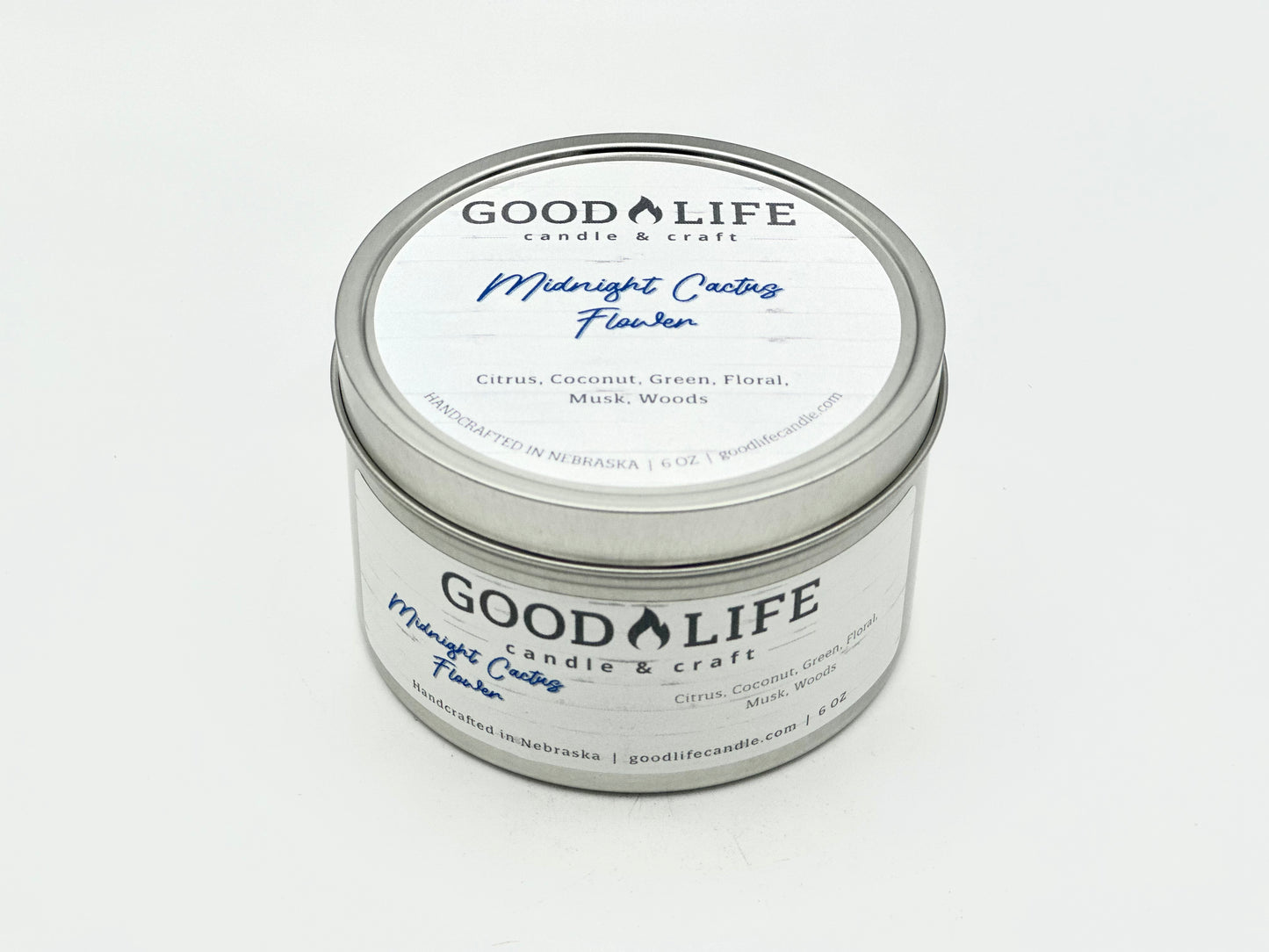 Midnight Cactus Flower Scented Candle