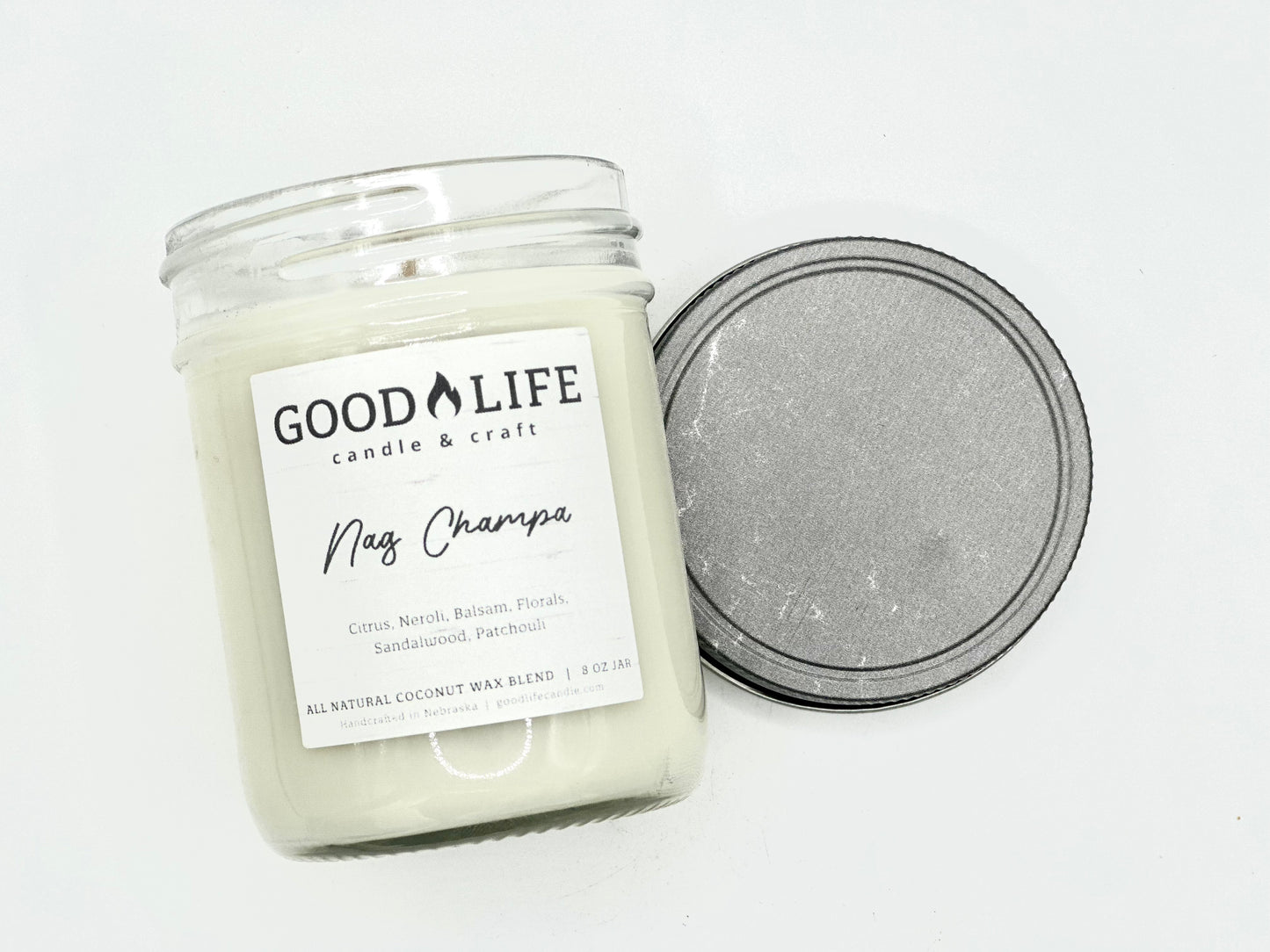 Nag Champa Scented Candle