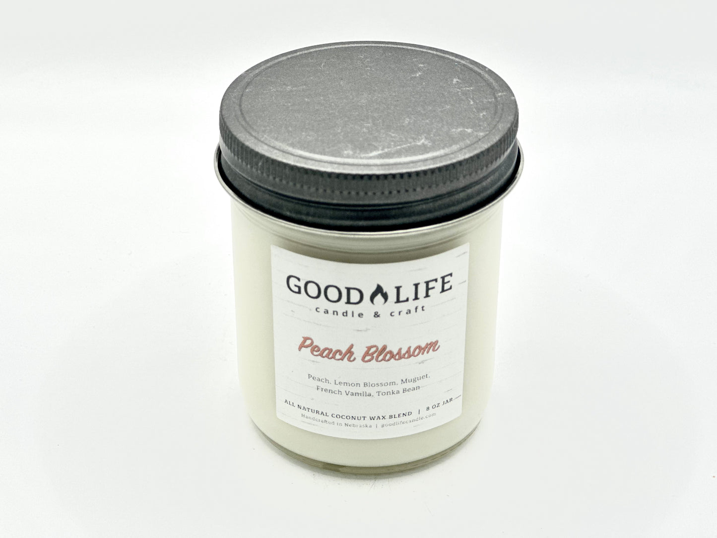 Peach Blossom Scented Candle