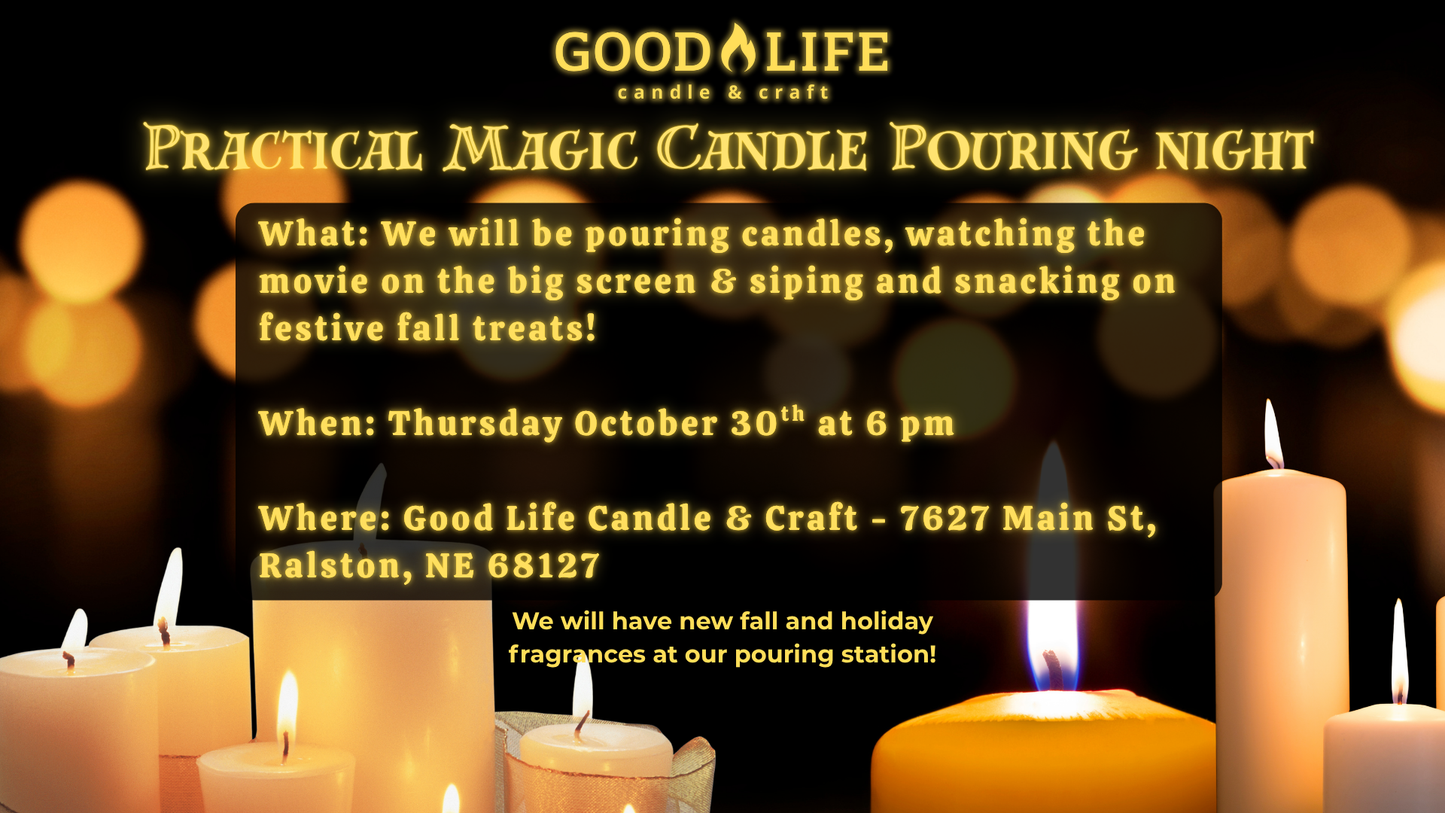Practical Magic Candle Pouring Night