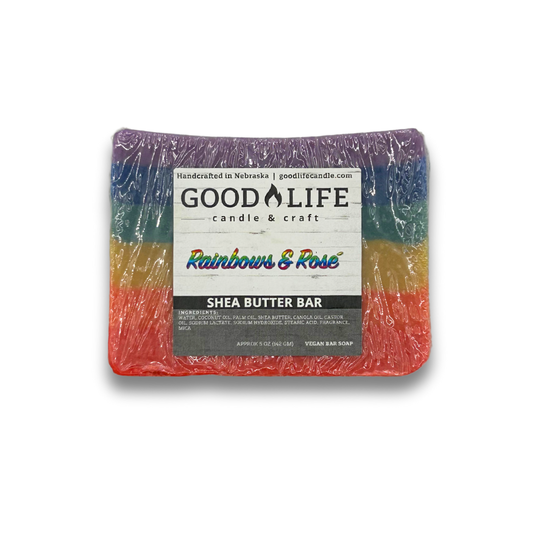 Rainbows & Rosé Bar Soap