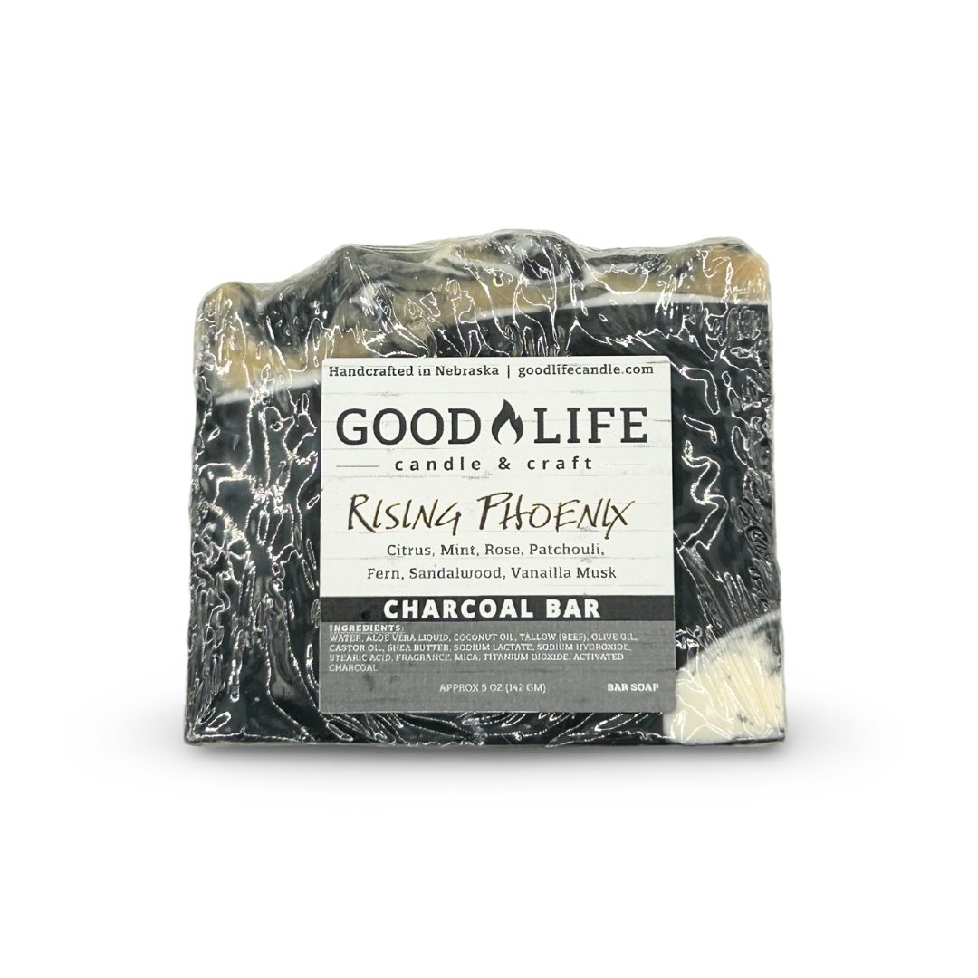 Rising Phoenix Bar Soap with Activated Charcoal