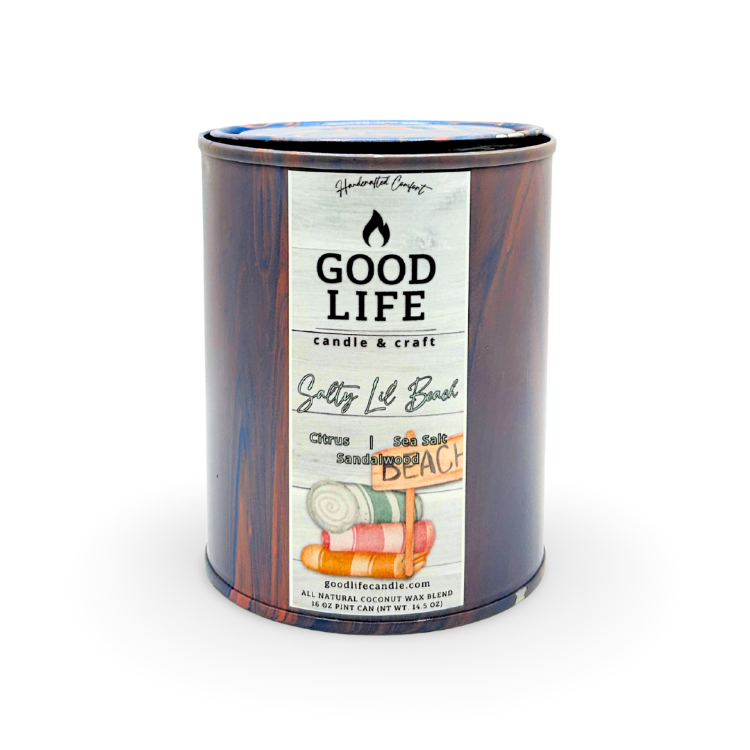 Salty Lil' Beach Scented Candle