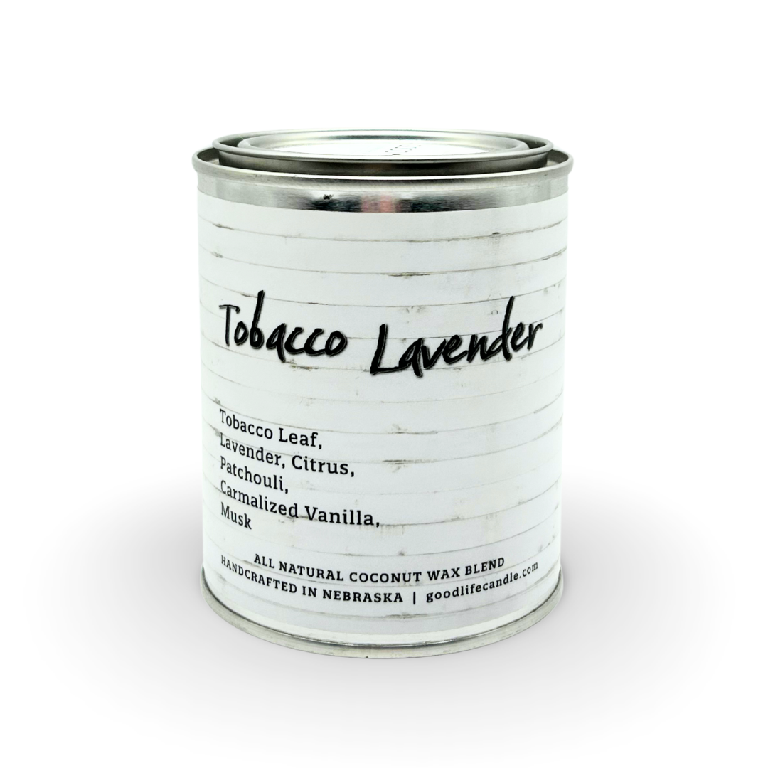 Tobacco Lavender Scented Candle
