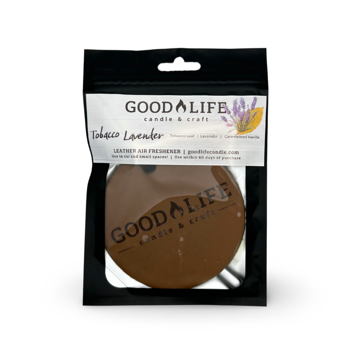 Tobacco Lavender Leather Air Freshener