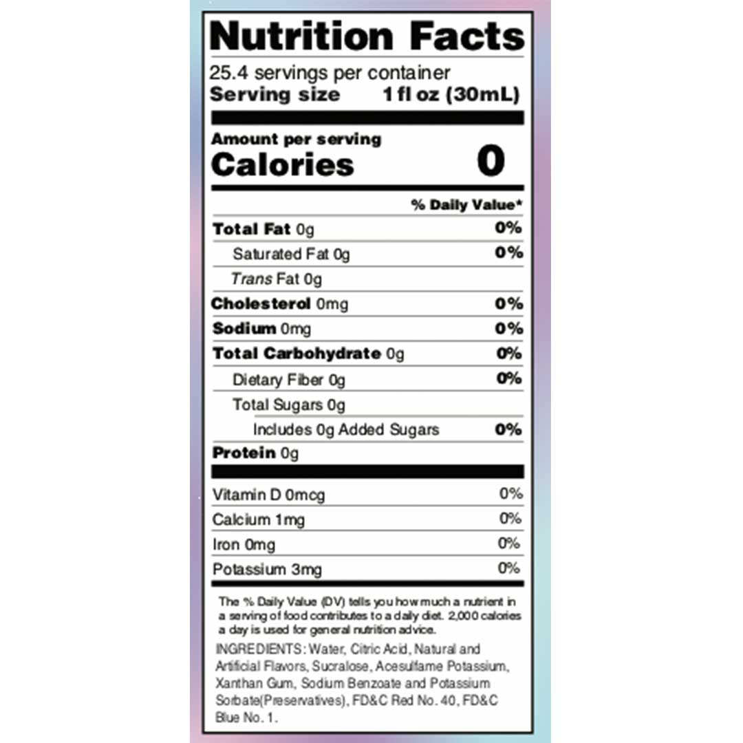 Skinny Syrups -Sugar Free Unicorn Syrup