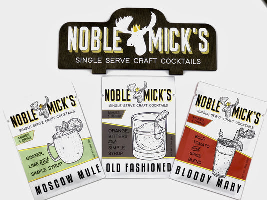 Single Serve Craft Cocktails by Noble Mick’s