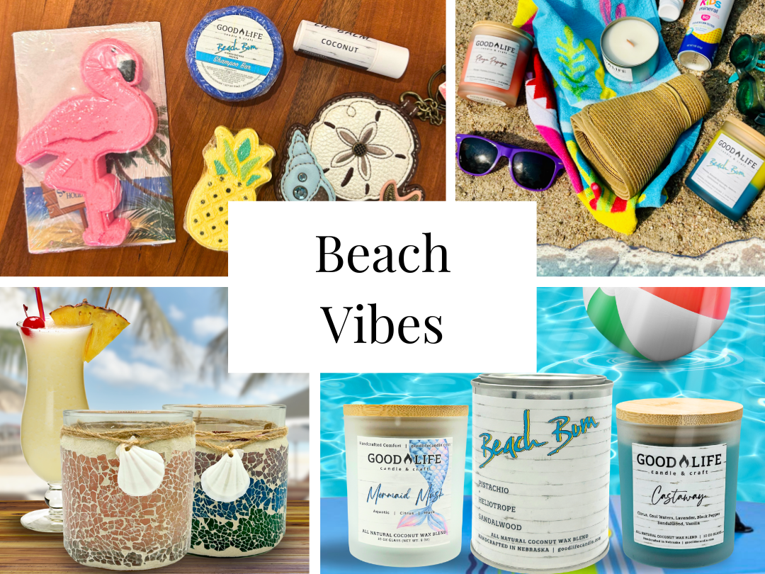 Beach Vibes Collection | Good Life Candle & Craft