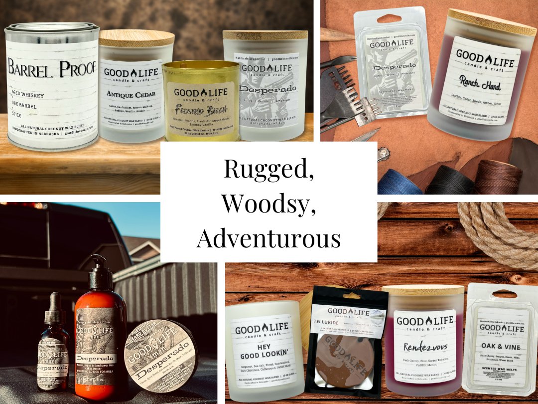 Rugged, Woodsy and Adventure Collection