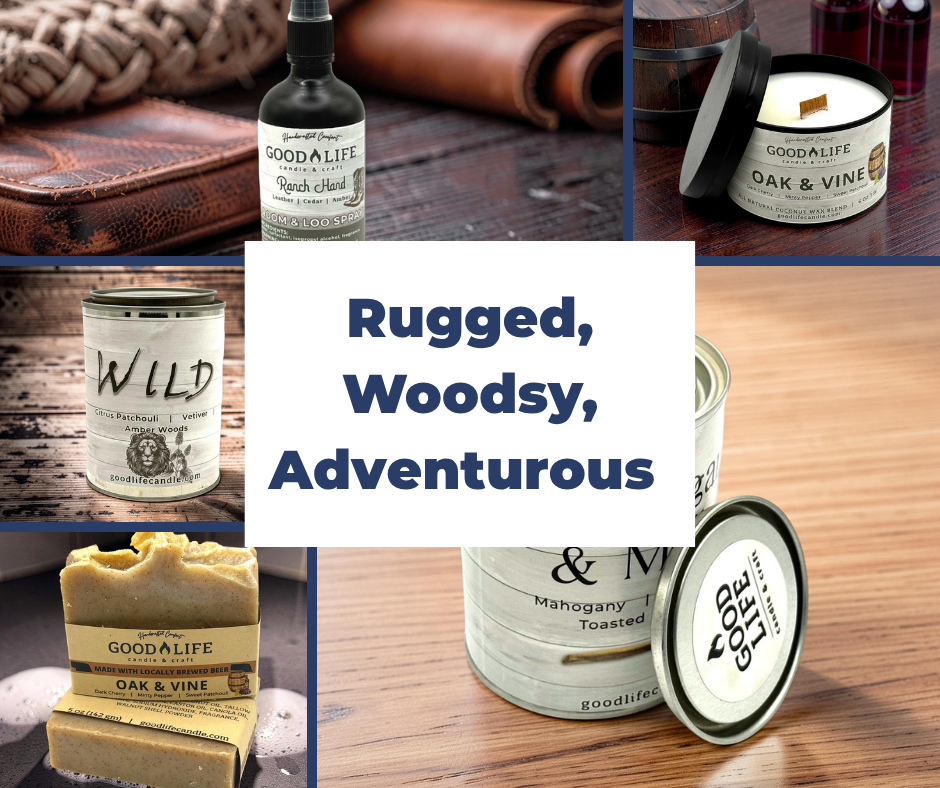 Rugged, Woodsy and Adventure Collection