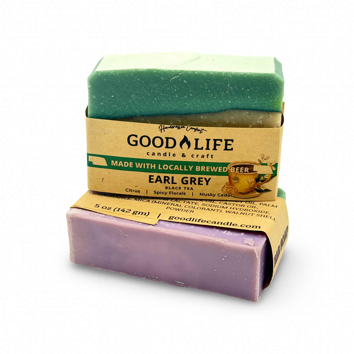 Earl Grey Black Tea Bar Soap