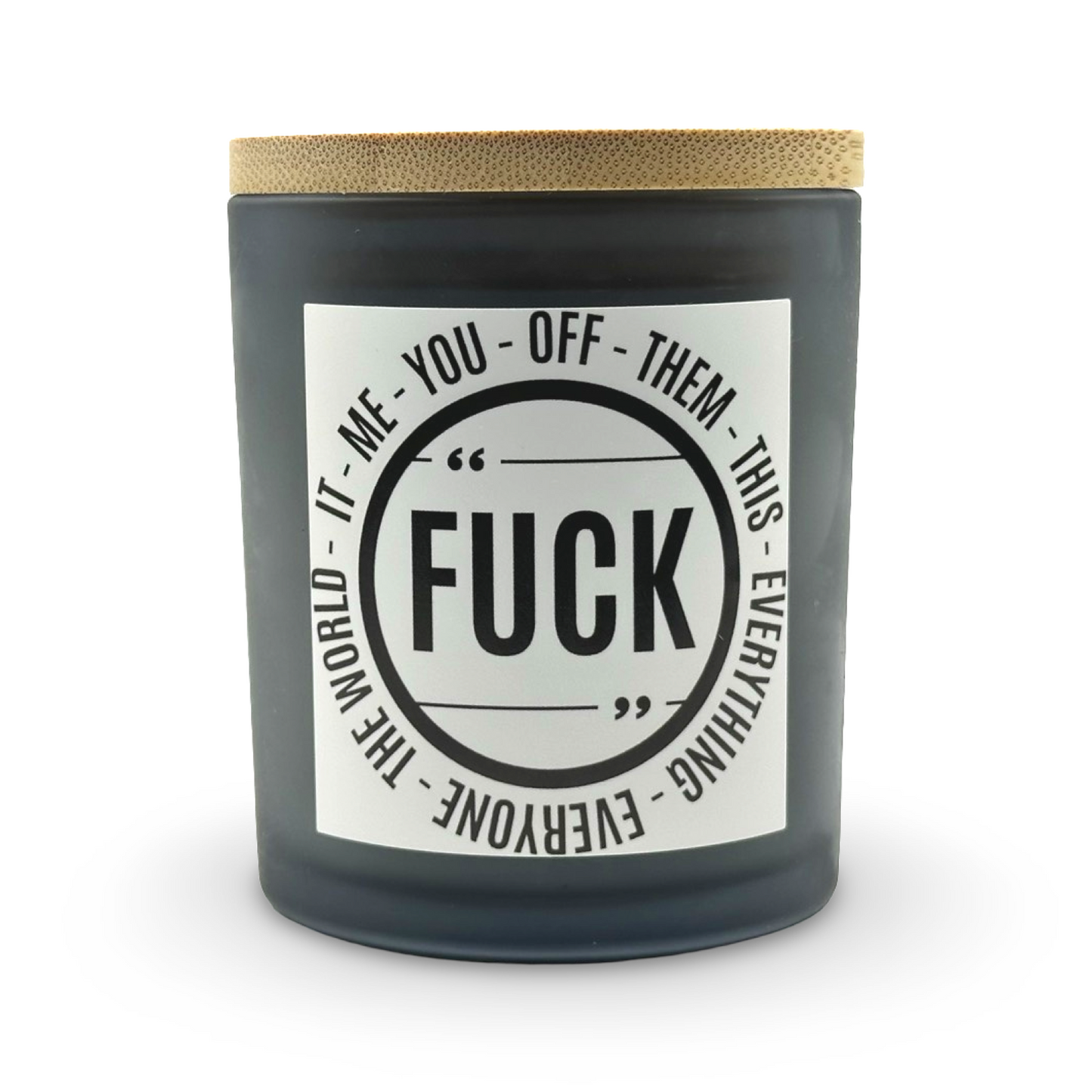 Funny & Sweary Label Candle Collection
