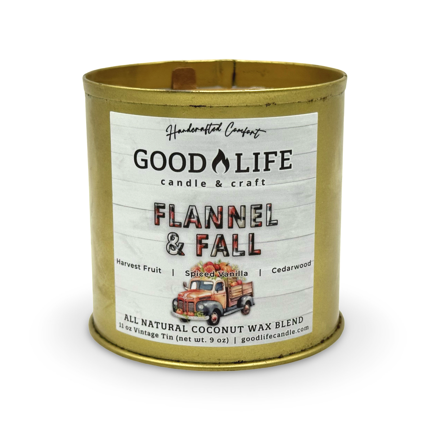 Flannel & Fall Scented Candle