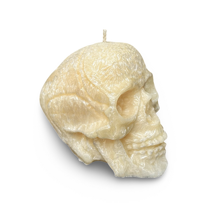 Spooky Skull Candle