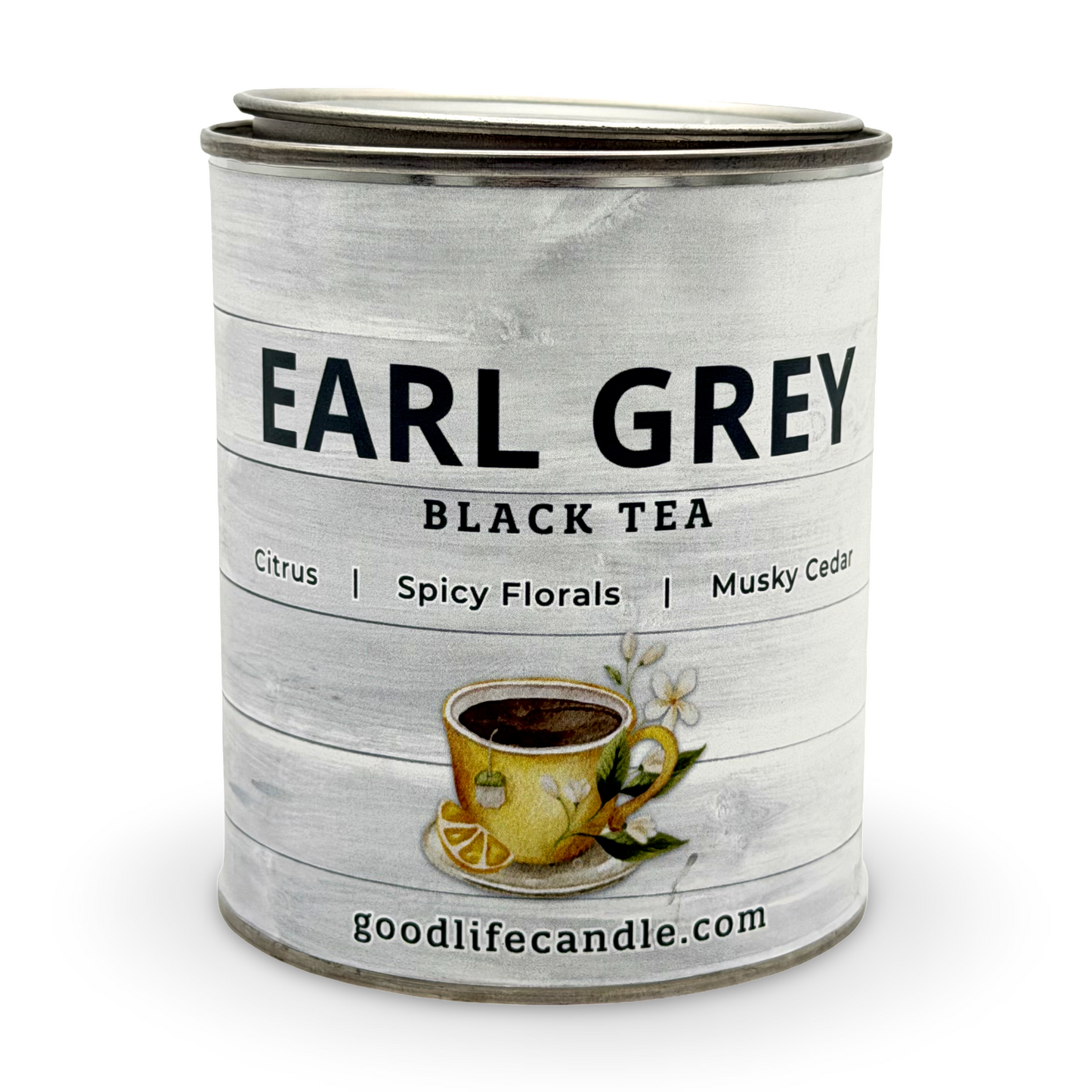 Earl Grey Black Tea Scented Candle